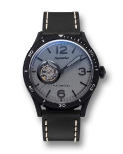 Amelia Jet Black Leather