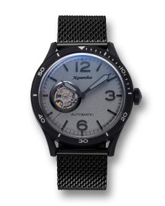 Amelia Automatic Jet Black Mesh